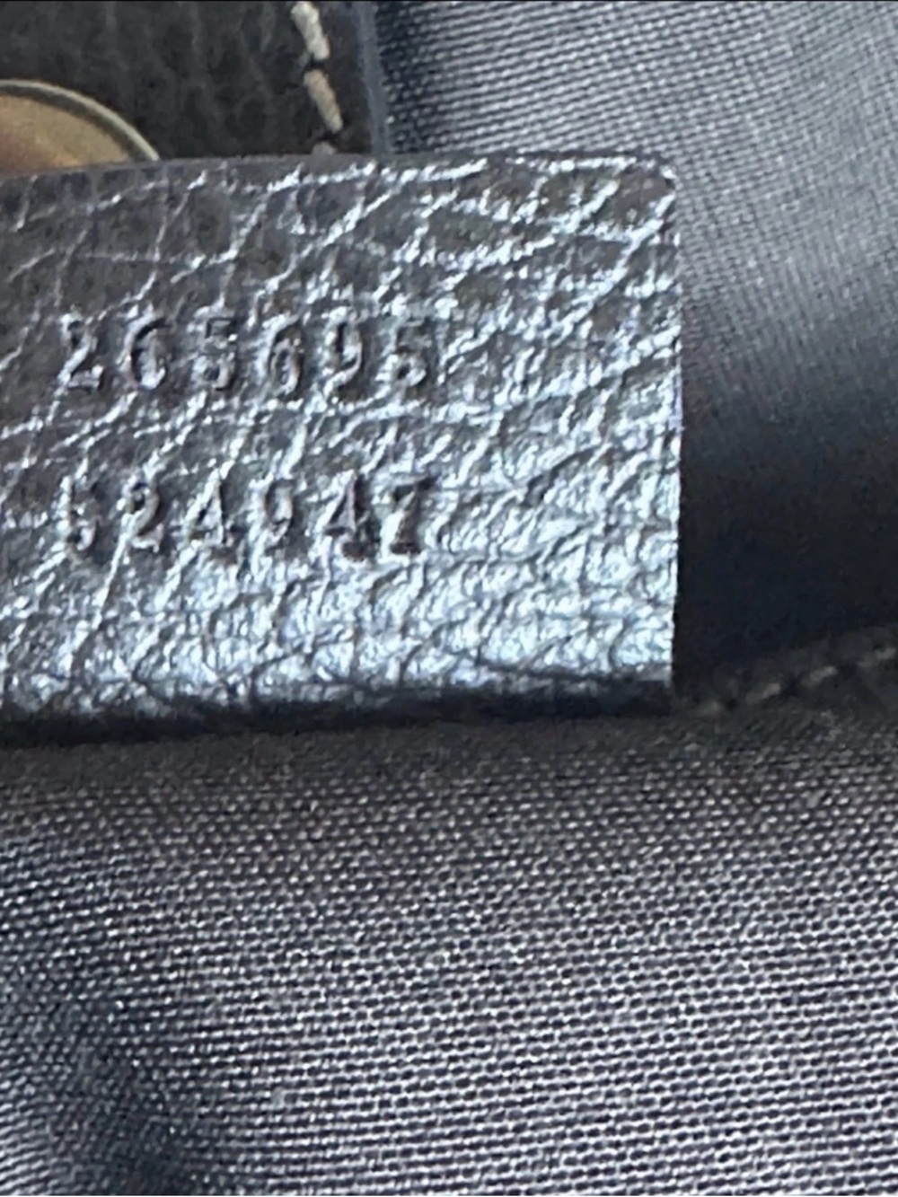 Authentic Gucci GG Monogram Tote Bag Beige/Brown Canvas & Leather – Like New - Picture 7 of 11